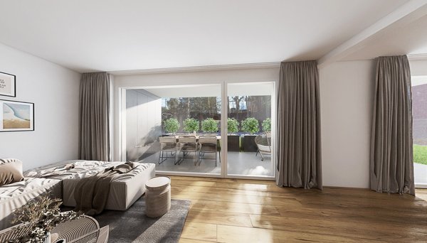 Visualisierung Haus B - EG West rechts