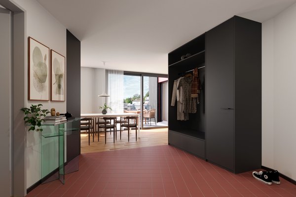 Beispiel eines Eingangbereiches