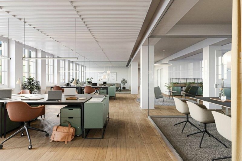 Visualisierung: möglicher Mieterausbau