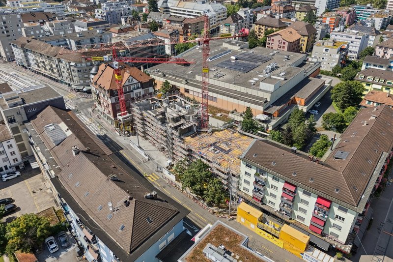 Luftaufnahme Neubau