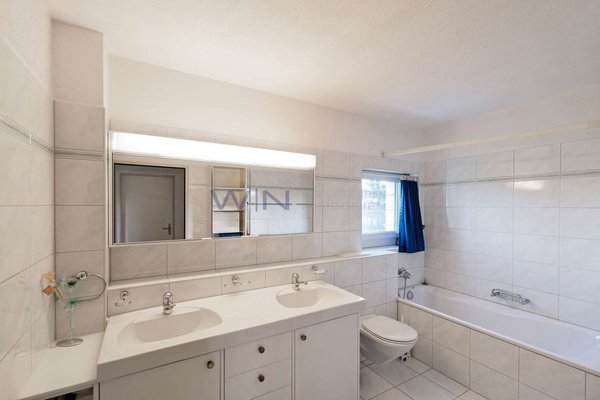 Viel Platz für die Badroutine