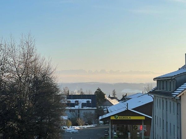 Aussicht vom Balkon