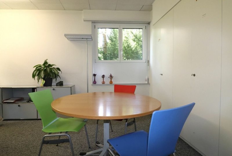 Eckbüro Gartenseite (21 m2)