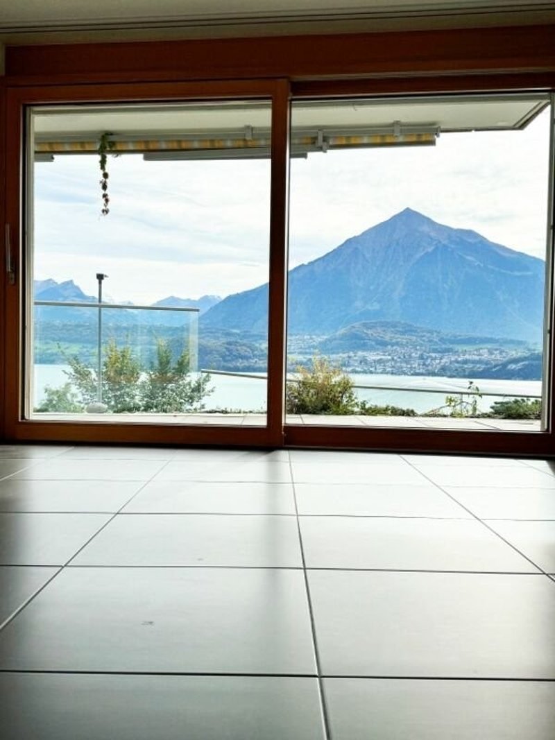 Aussicht vom Wohnzimmer