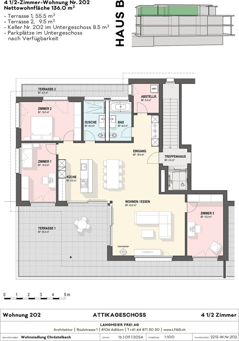 Grundriss Wohnung B202