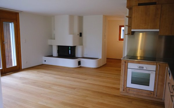 Wohnzimmer mit Cheminée