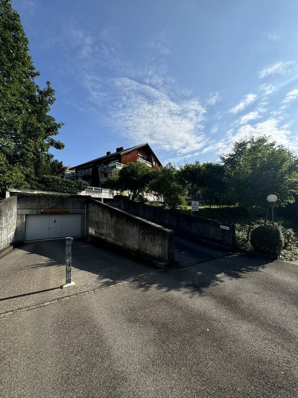 Einstellhalleneinfahrt