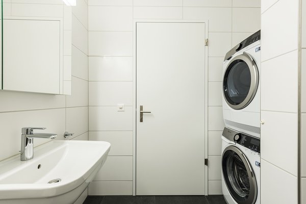 Badezimmer m Waschturm