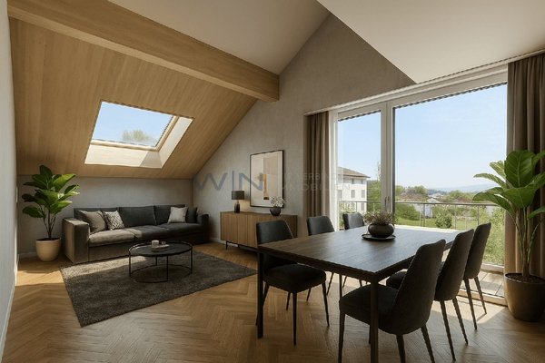 Einladend hohe Wände