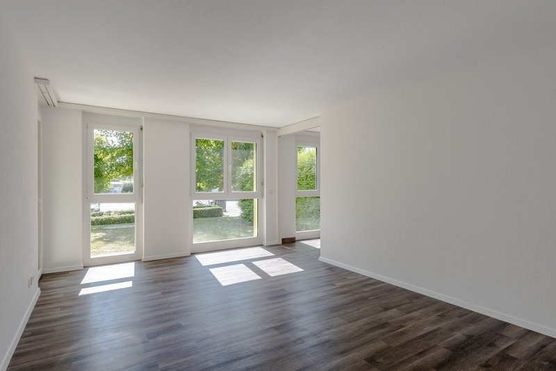 Wohnzimmer-Musterfoto