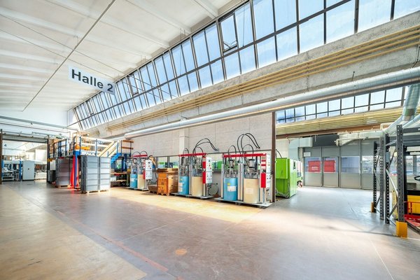 Shedhalle Anlieferung