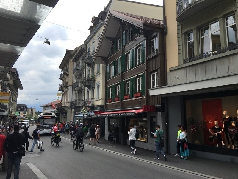 Ansicht Richtung Bahhofstrasse