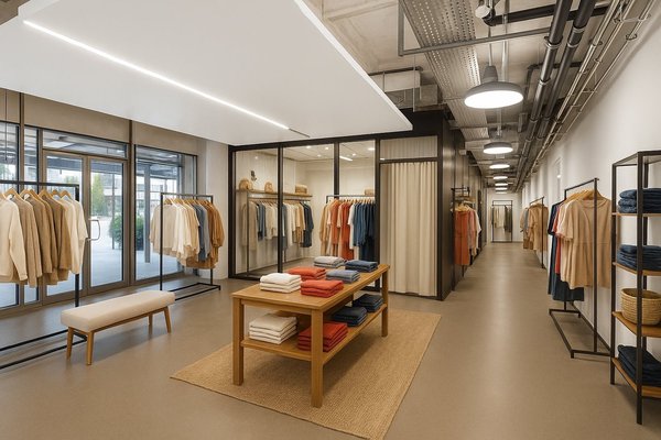 Visualisierung Kleiderladen