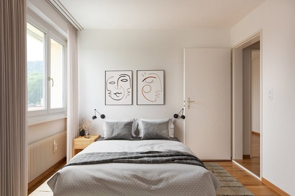 Schlafzimmer Visualisierung