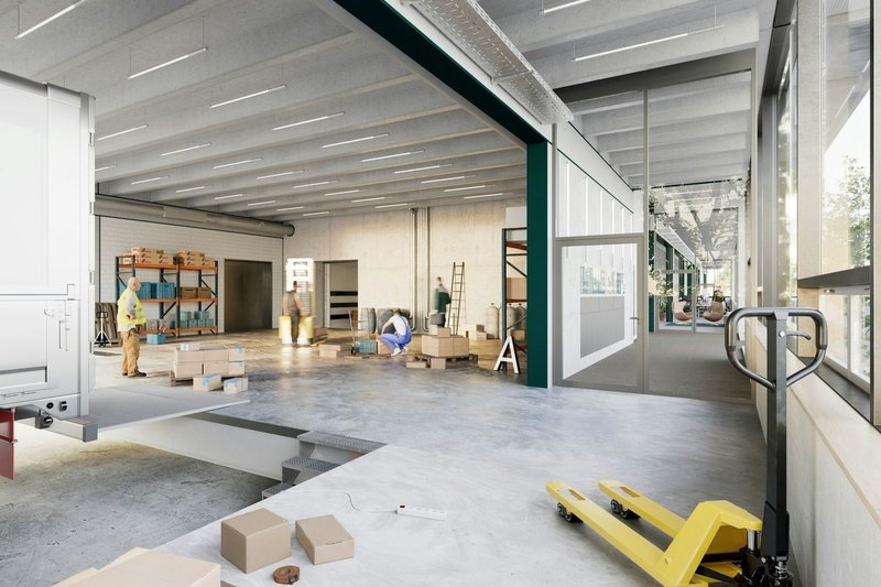 Anlieferung Visualisierung