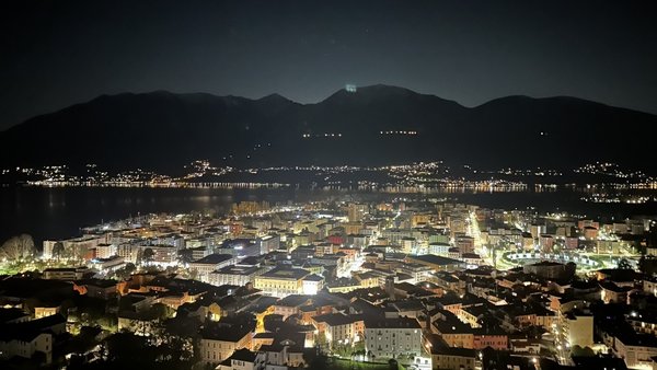 Panorama Sicht bei Nacht