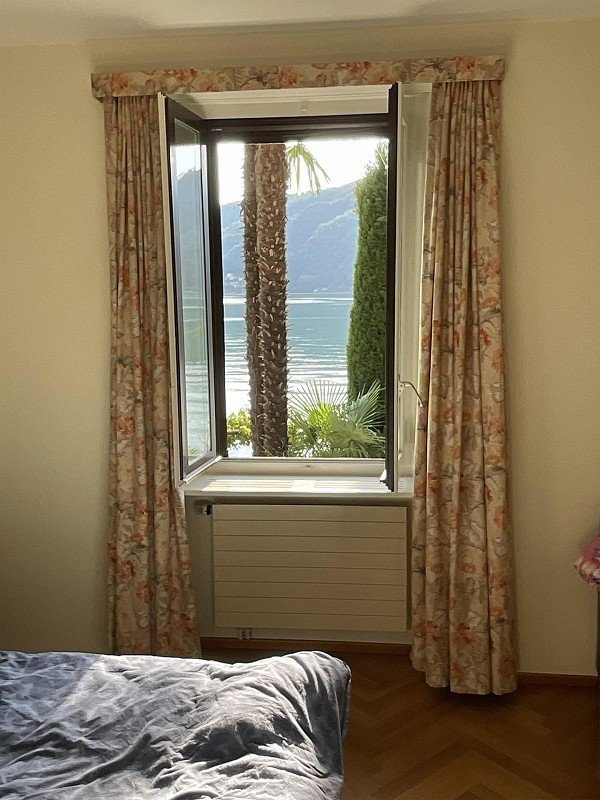 Vor dem Schlafzimmerfenster der eigene Seeanstoss