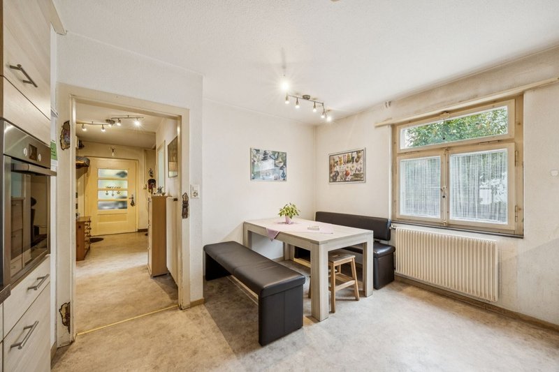 Gemütlicher Essplatz bei der Küche