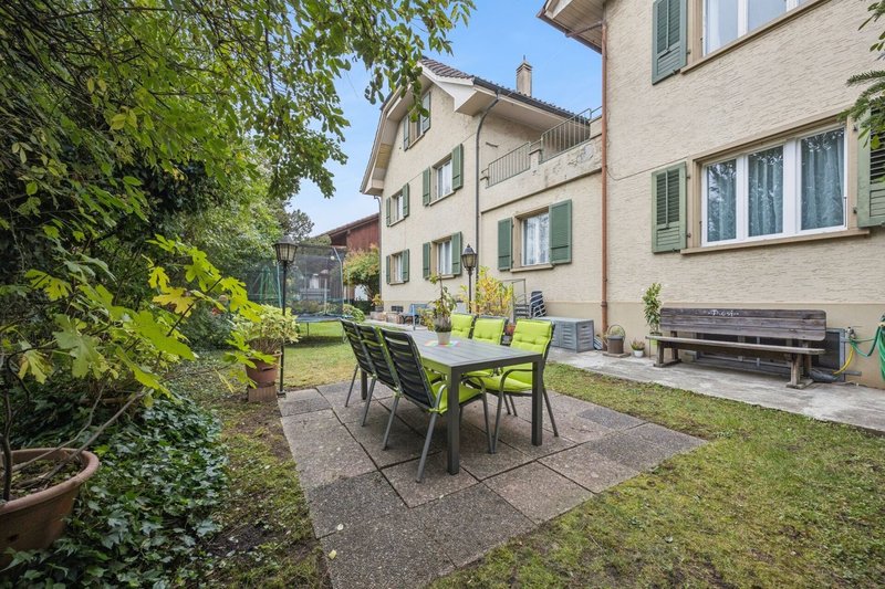 Gartensitzplatz im Grünen