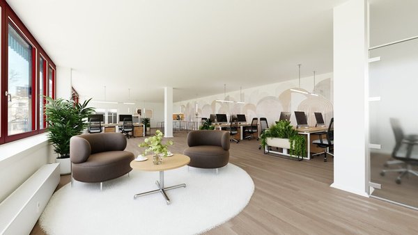 Visualisierung Büro