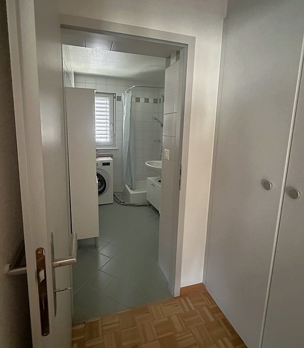 Entrée salle de douche