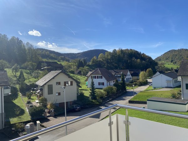 Aussicht vom Balkon