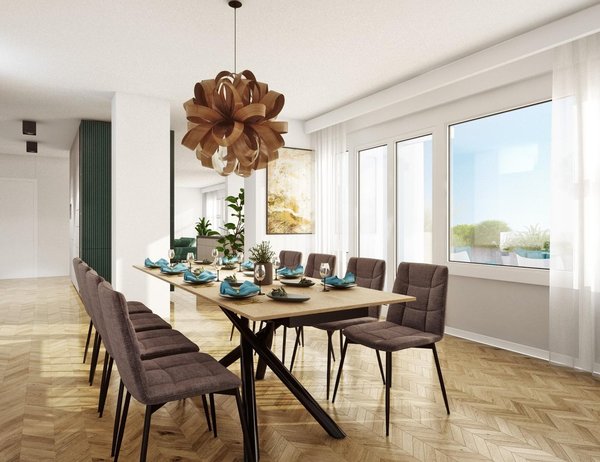 Visualisierung Esszimmer