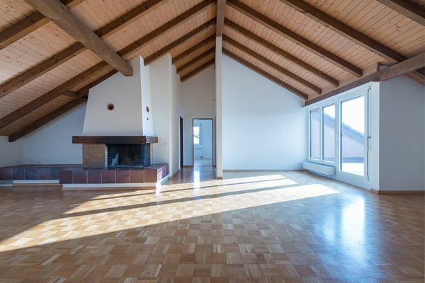 Wohnzimmer mit Cheminée