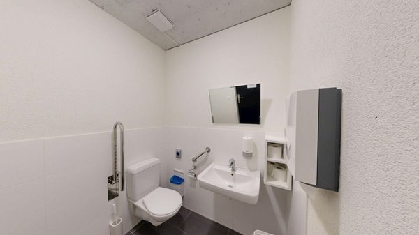 WC für beeinträchtigte Personen