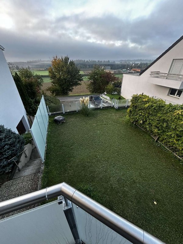 Aussicht vom Balkon (1. OG)