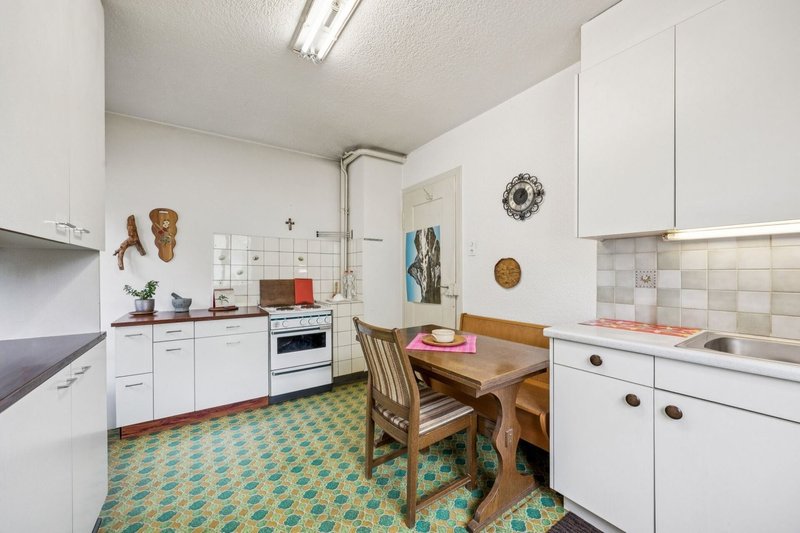 Praktische Küche mit viel Stauraum