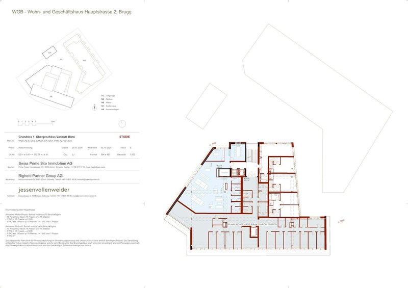 Layoutvariante Büro