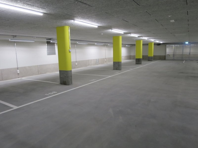 Oldtimerparkplätze Bereich rechts