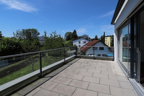 Terrasse mit Aussicht