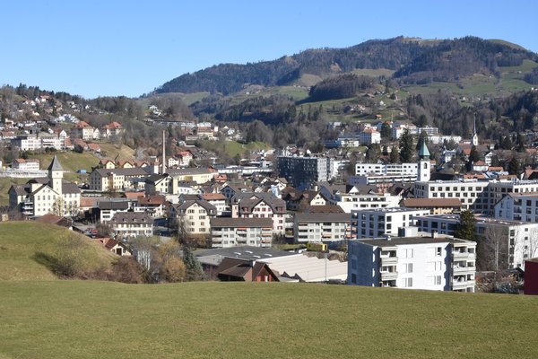 Aufsicht aufs Quartier