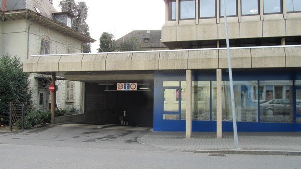 Einfahrt Tiefgarage