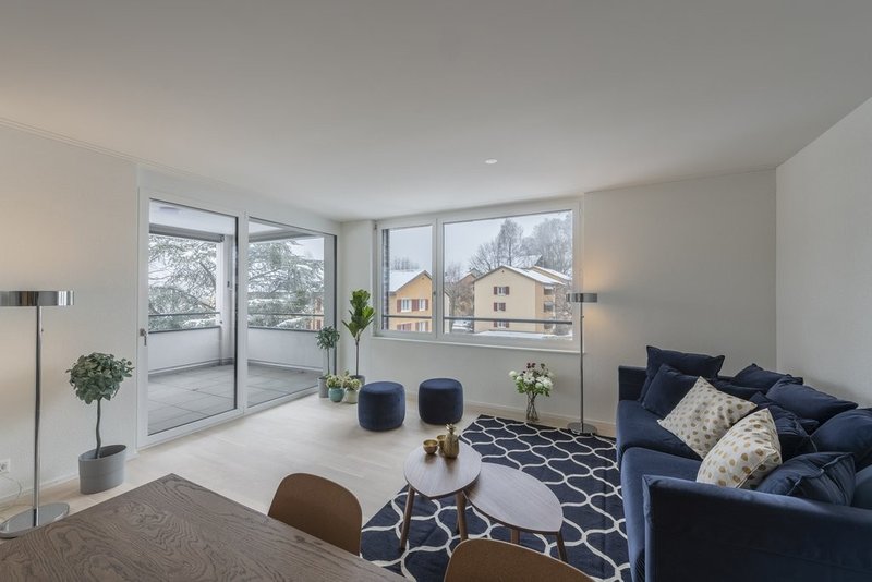 Wohnzimmer - Musterfoto