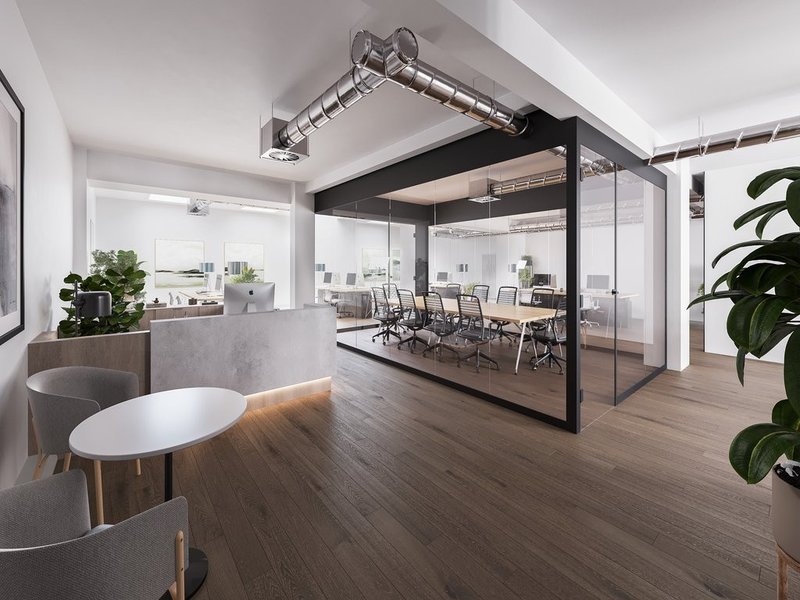 Empfang und Besprechungsraum