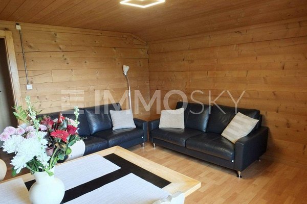 Wohnzimmer mit alpinem Charme