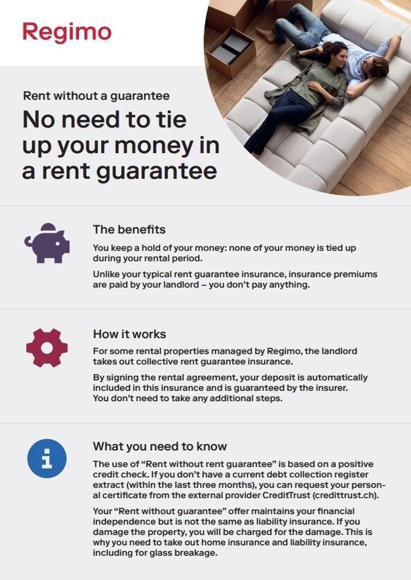 Location sans garantie