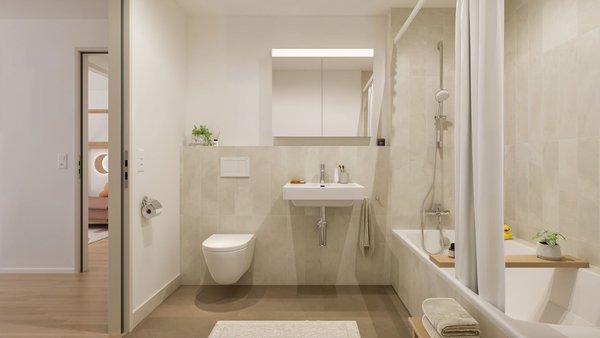 Bad mit Badewanne - Referenzbild