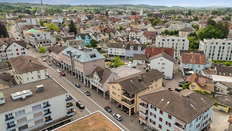 Bahnhofstrasse Richtung Süd
