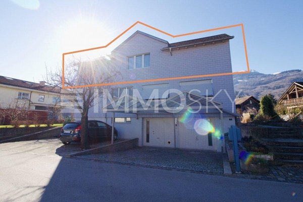 Garagenplatz und Aussenplatz inklusive