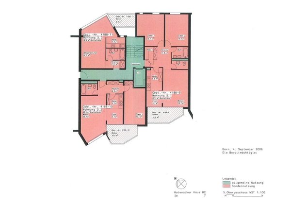 Grundrissplan (Wohnung 5.2)