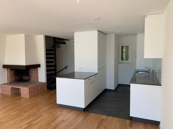 Wohnzimmer und Küche