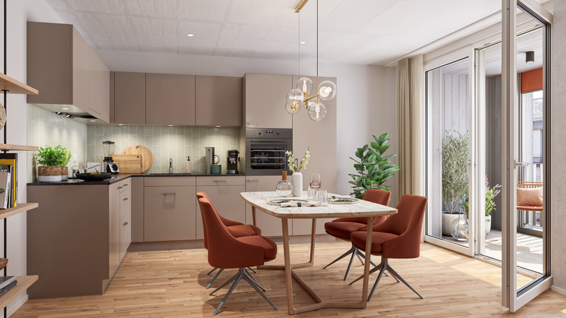 Küche (Mustervisualisierung Rubin)