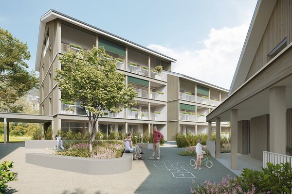 Aussenansicht Eingang