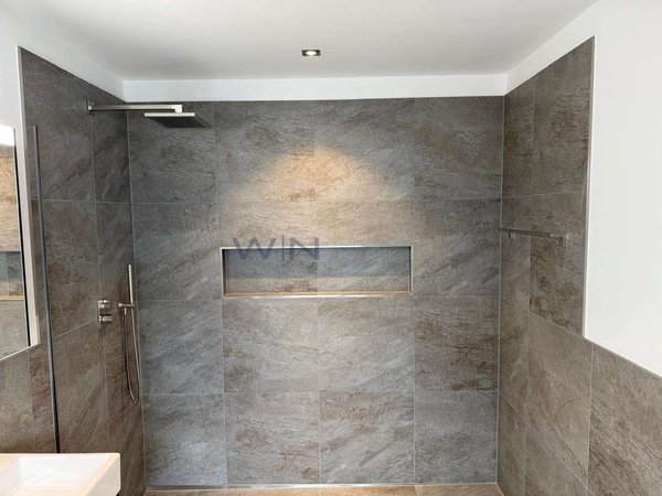 Die Regendusche ist ein Muss