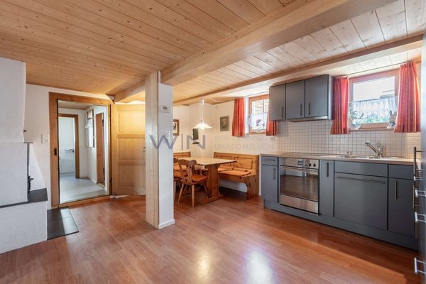 Offene Küche mit Gemütlichkeit