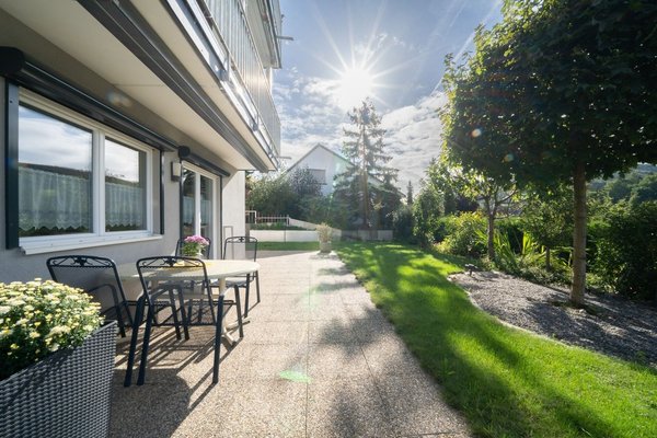 Sitzplatz Einliegerwohnung